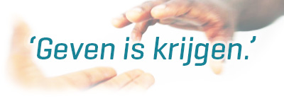 Logo Geven = Krijgen